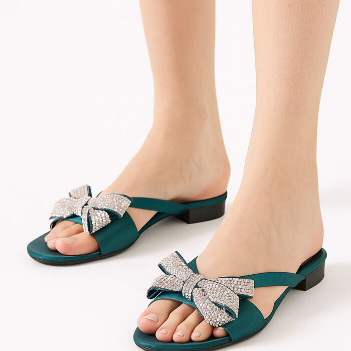 JIMMY CHOO BOW FLATS